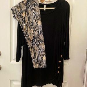 Women’s Plus Emerald Top 1X and Bobbie Brooks Legging XL Outfit